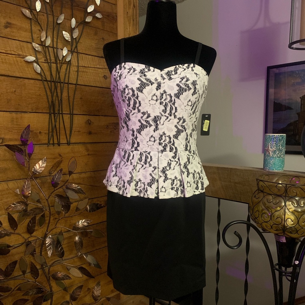 Little Black and White dress
